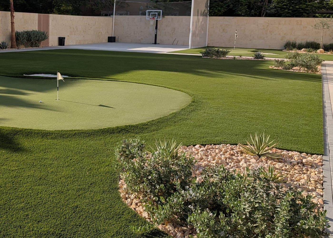 From Bare Sand to a Private Short Approach Course
